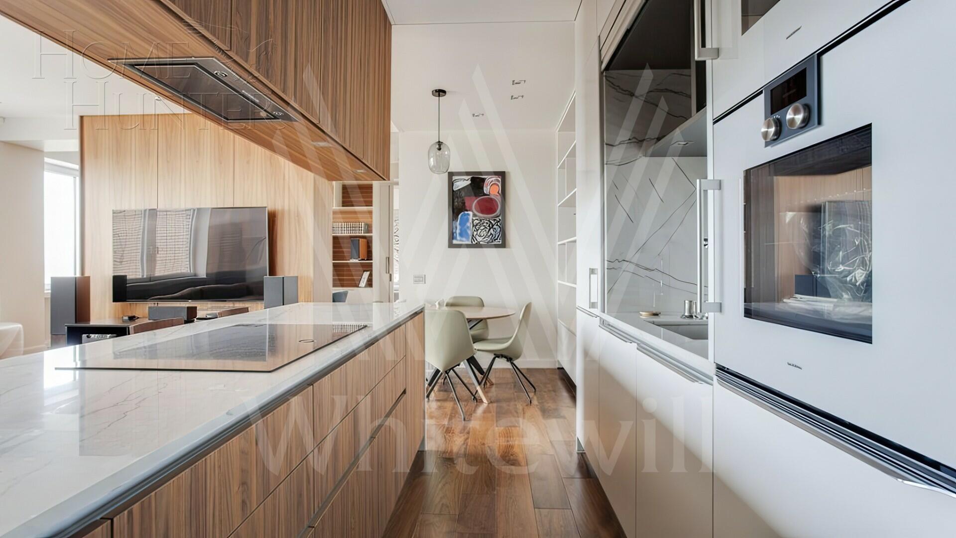 2-КОМН. КВАРТИРА С ОТДЕЛКОЙ 116.8 М² НА 12 ЭТАЖЕ