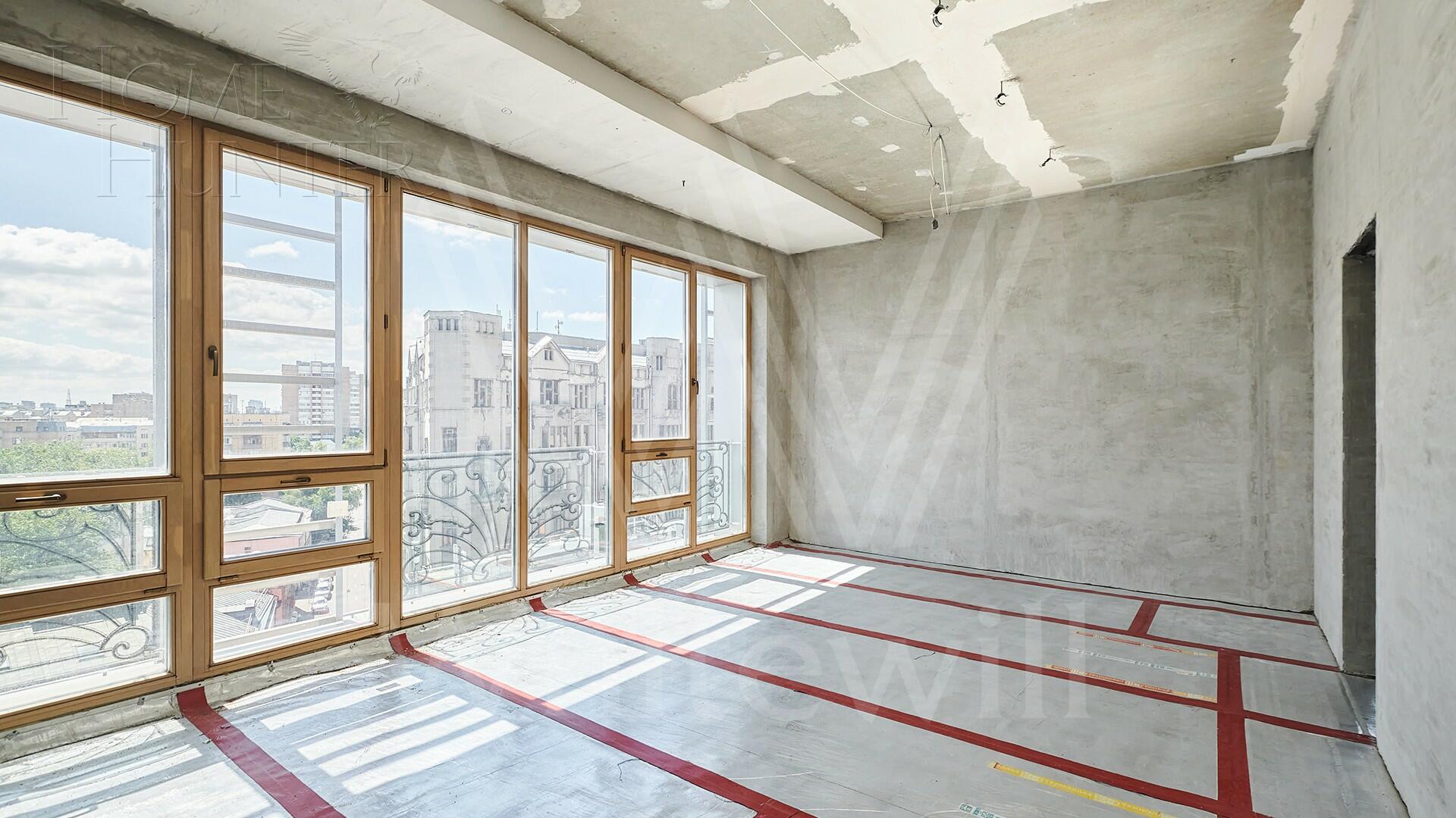 2-УРОВНЕВЫЙ ПЕНТХАУС БЕЗ ОТДЕЛКИ 254.3 М² НА 7 ЭТАЖЕ