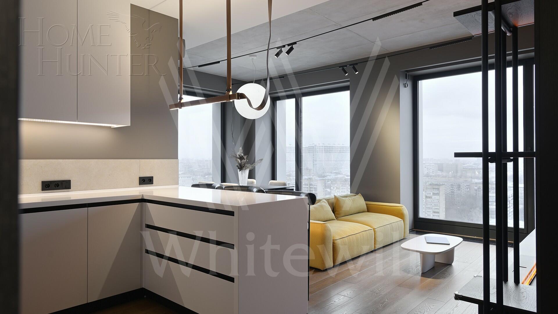 4-КОМН. КВАРТИРА С ОТДЕЛКОЙ 91 М² НА 18 ЭТАЖЕ