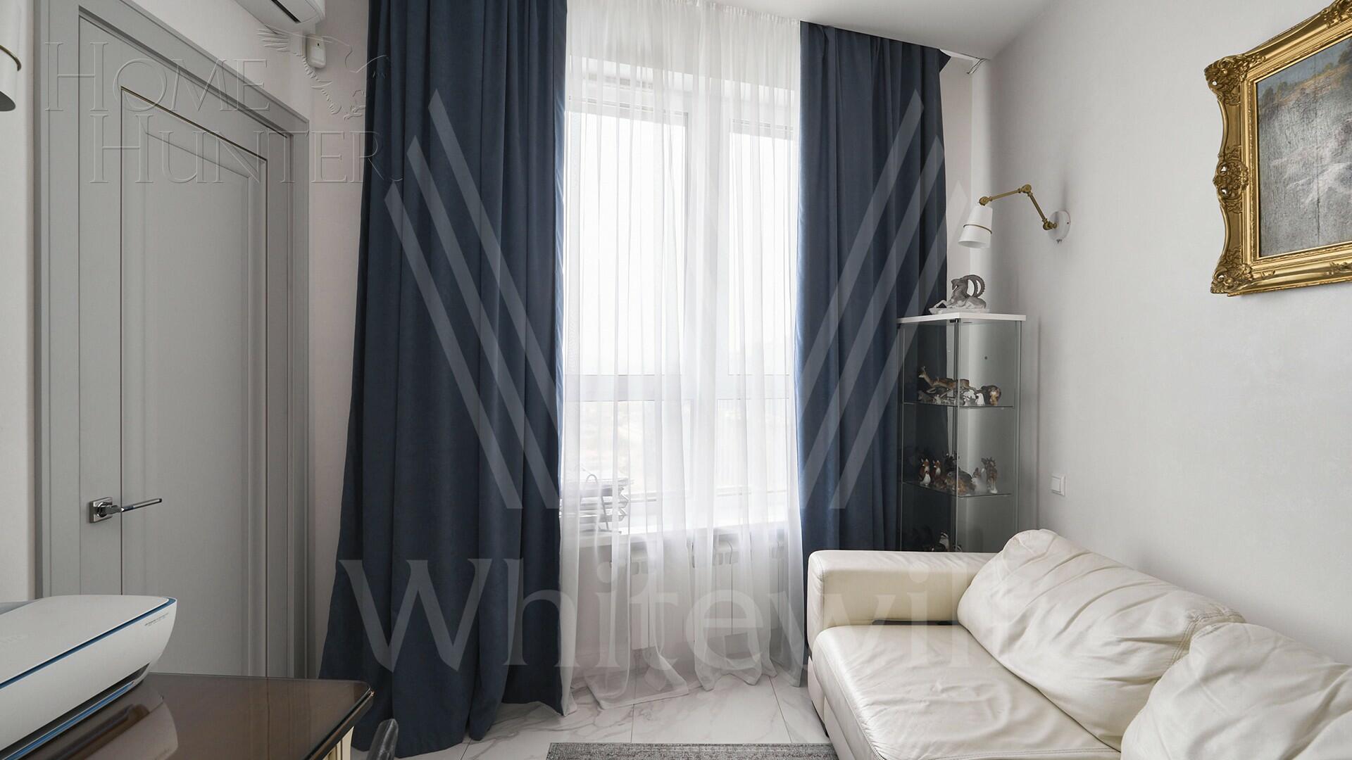 3-КОМН. АПАРТАМЕНТЫ С ОТДЕЛКОЙ 86.5 М² НА 21 ЭТАЖЕ