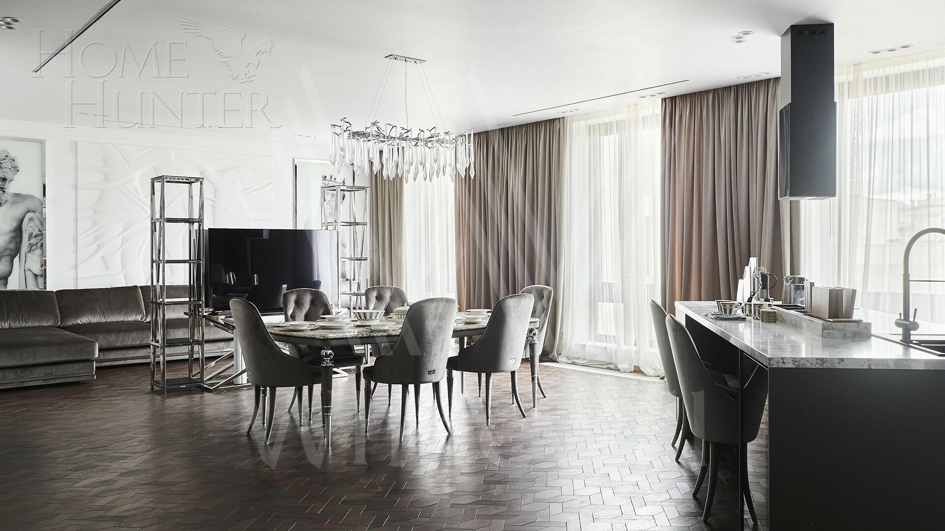 3-КОМН. АПАРТАМЕНТЫ С ОТДЕЛКОЙ 160 М² НА 5 ЭТАЖЕ