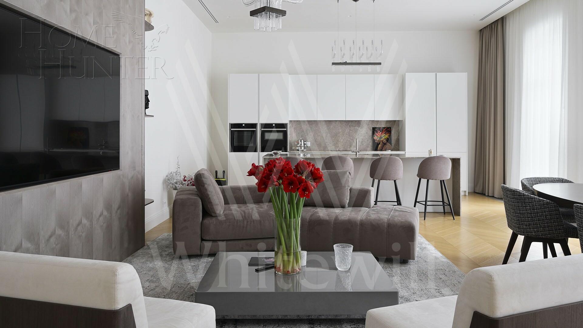 3-КОМН. АПАРТАМЕНТЫ С ОТДЕЛКОЙ 195 М² НА 2 ЭТАЖЕ