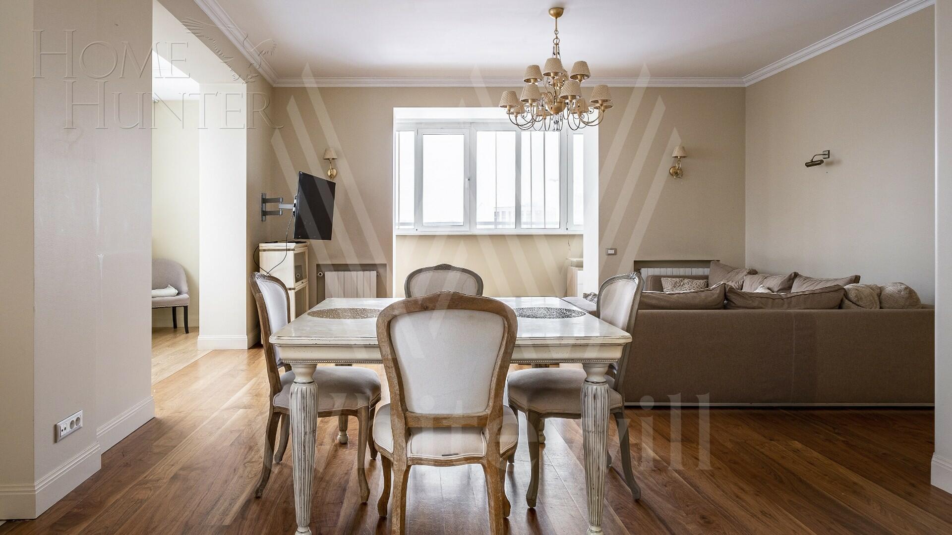 3-КОМН. КВАРТИРА С ОТДЕЛКОЙ 117.4 М² НА 19 ЭТАЖЕ