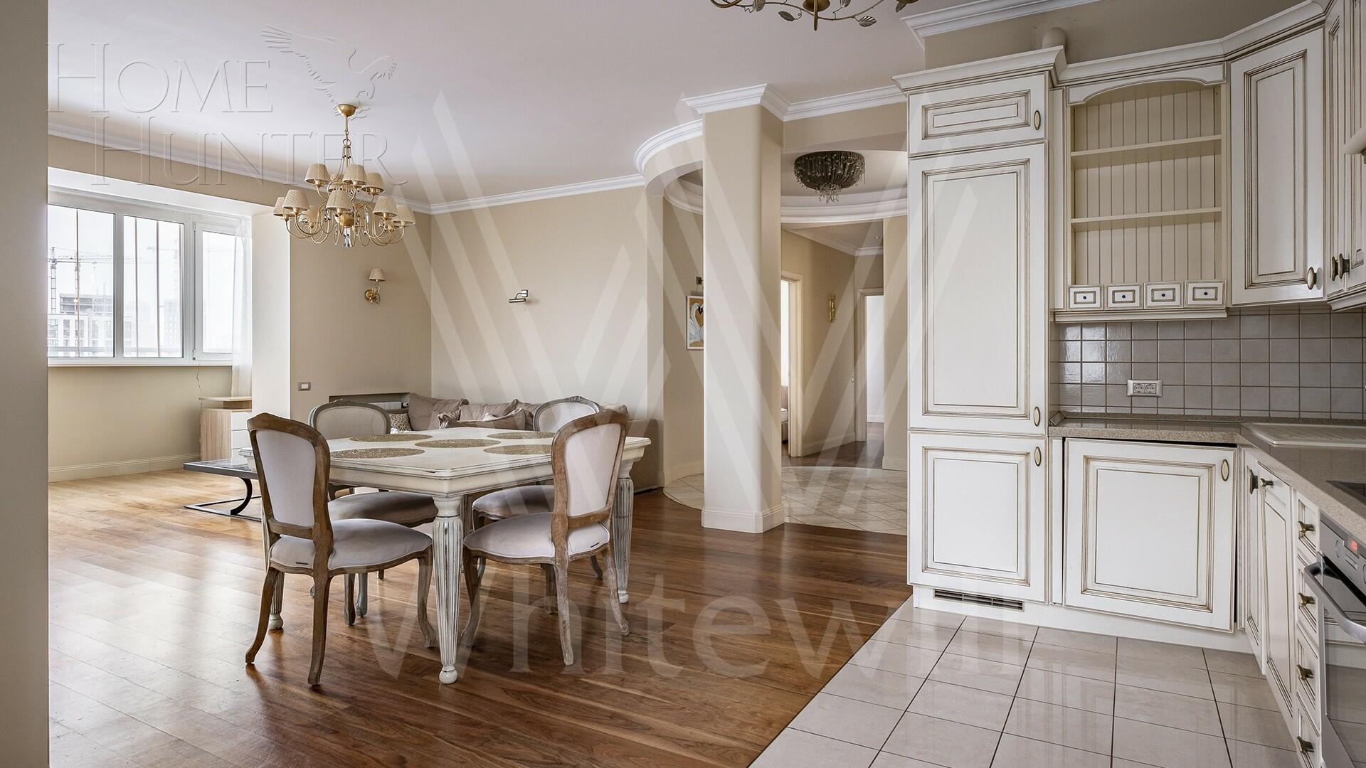 3-КОМН. КВАРТИРА С ОТДЕЛКОЙ 117.4 М² НА 19 ЭТАЖЕ