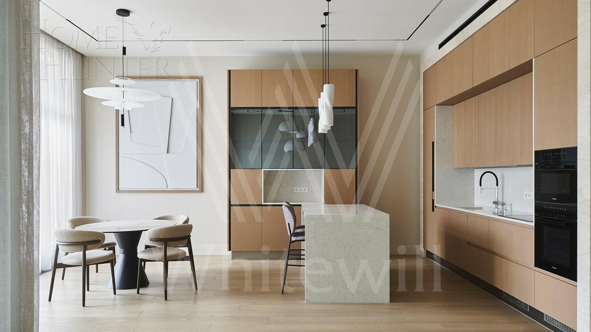 3-КОМН. КВАРТИРА С ОТДЕЛКОЙ 125 М² НА 4 ЭТАЖЕ