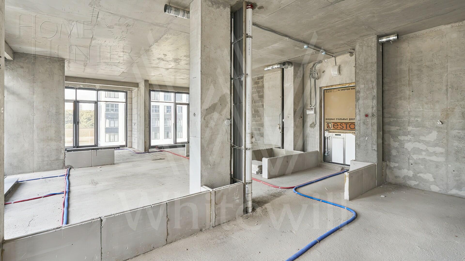 4-КОМН. КВАРТИРА БЕЗ ОТДЕЛКИ 95.3 М² НА 4 ЭТАЖЕ