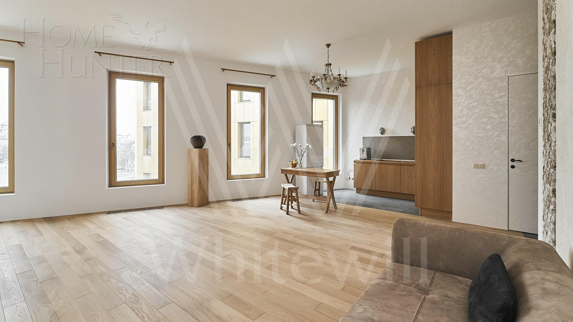 3-КОМН. АПАРТАМЕНТЫ С ОТДЕЛКОЙ 87.2 М² НА 5 ЭТАЖЕ