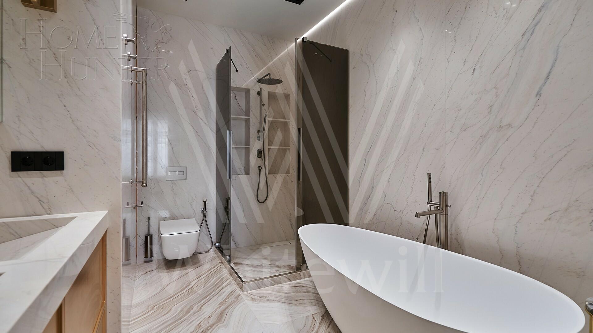 3-КОМН. АПАРТАМЕНТЫ С ОТДЕЛКОЙ 113 М² НА 69 ЭТАЖЕ