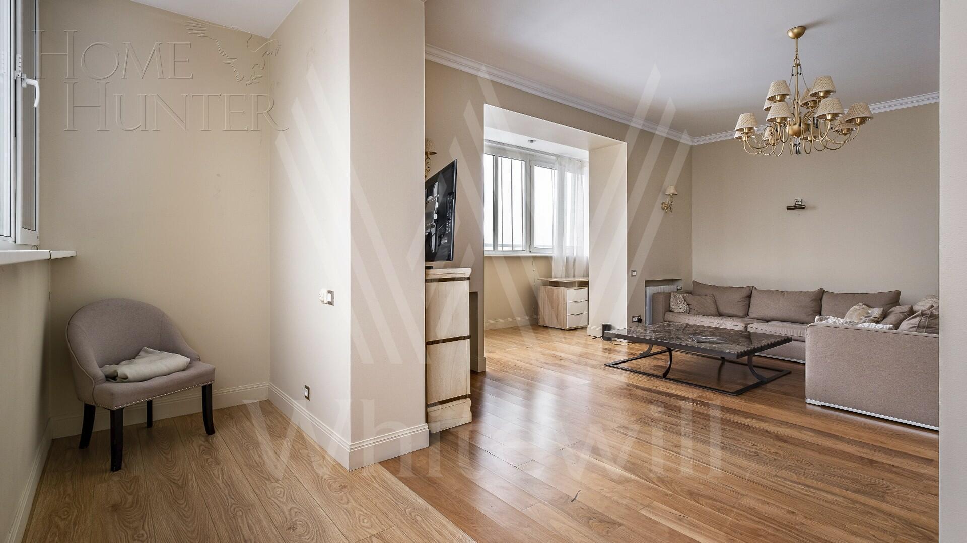 3-КОМН. КВАРТИРА С ОТДЕЛКОЙ 117.4 М² НА 19 ЭТАЖЕ