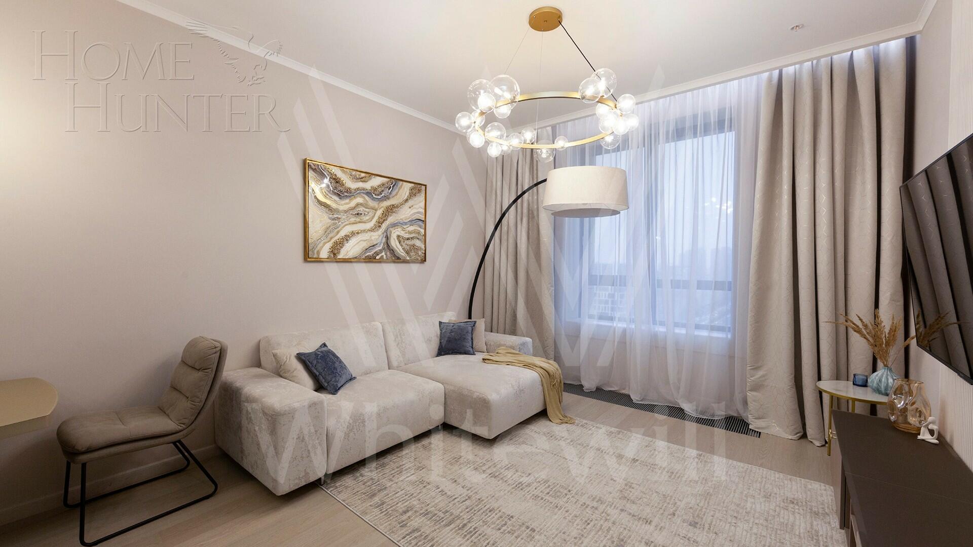 4-КОМН. АПАРТАМЕНТЫ С ОТДЕЛКОЙ 124 М² НА 21 ЭТАЖЕ