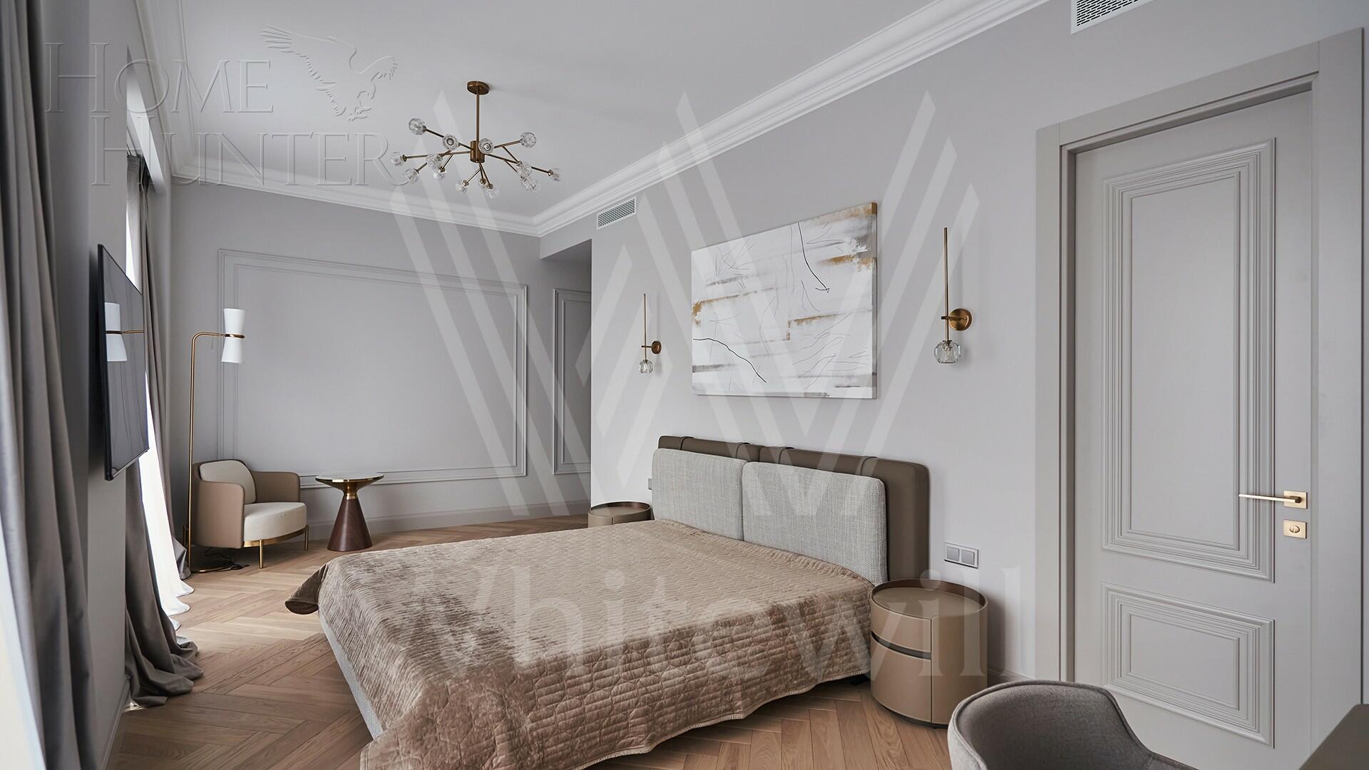 4-КОМН. КВАРТИРА С ОТДЕЛКОЙ 132 М² НА 22 ЭТАЖЕ