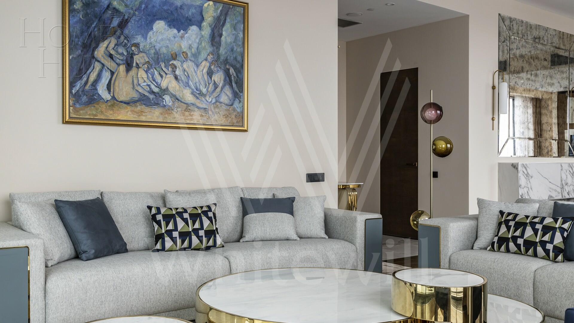 6-КОМН. ПЕНТХАУС С ОТДЕЛКОЙ 400 М² НА 20 ЭТАЖЕ