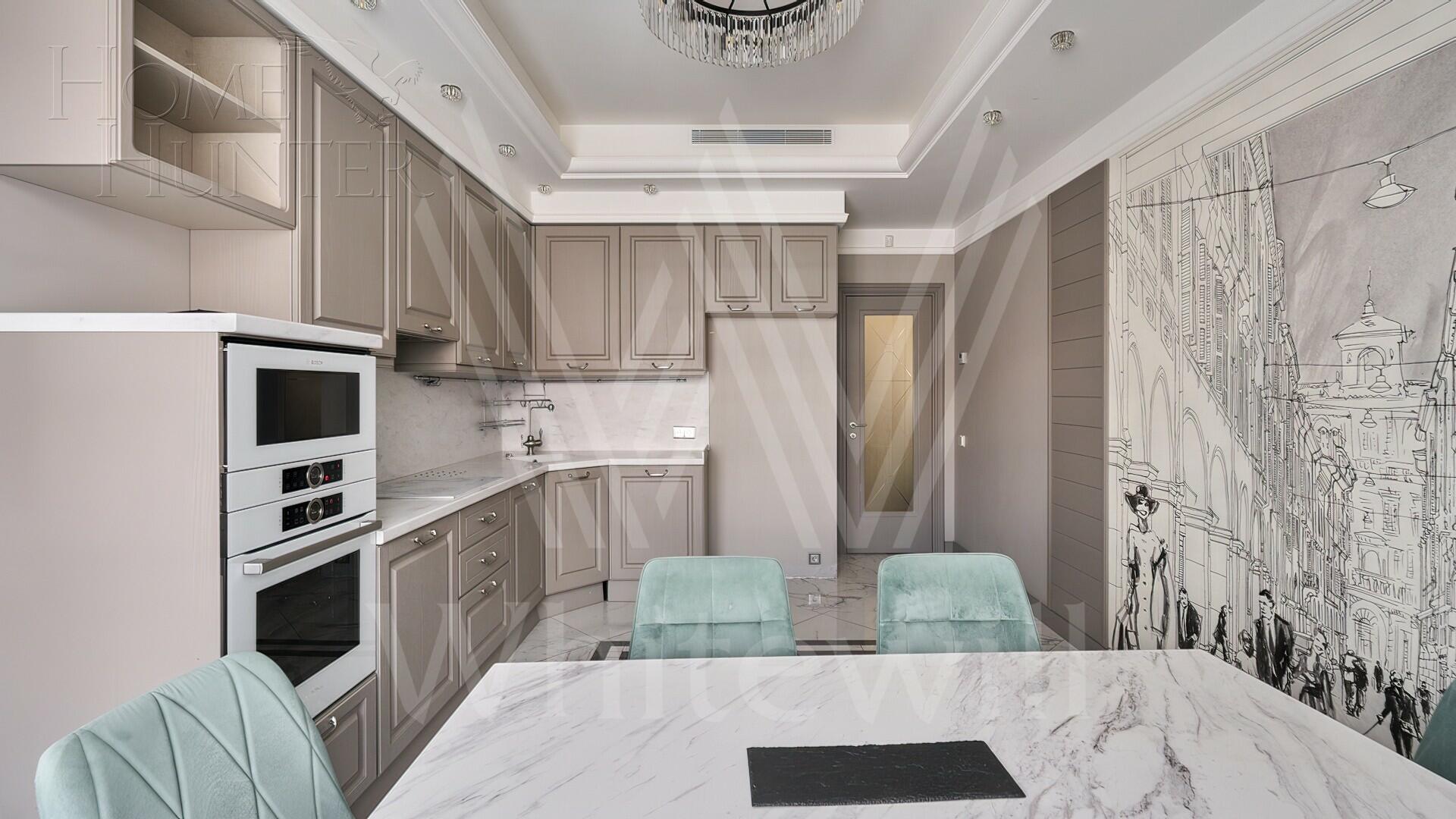 4-КОМН. КВАРТИРА С ОТДЕЛКОЙ 117.2 М² НА 5 ЭТАЖЕ