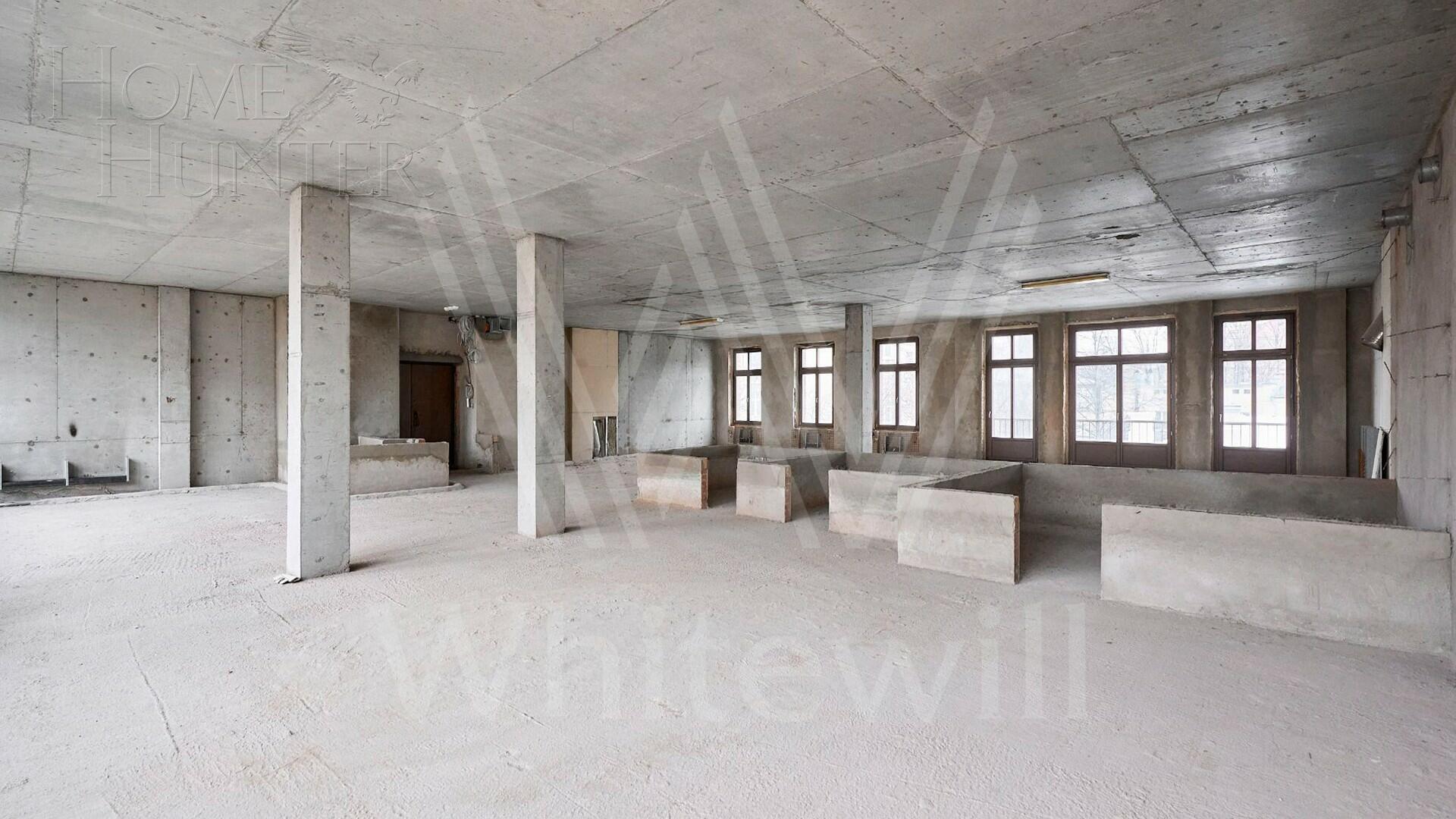 2-УРОВНЕВАЯ КВАРТИРА БЕЗ ОТДЕЛКИ 504 М² НА 3 ЭТАЖЕ