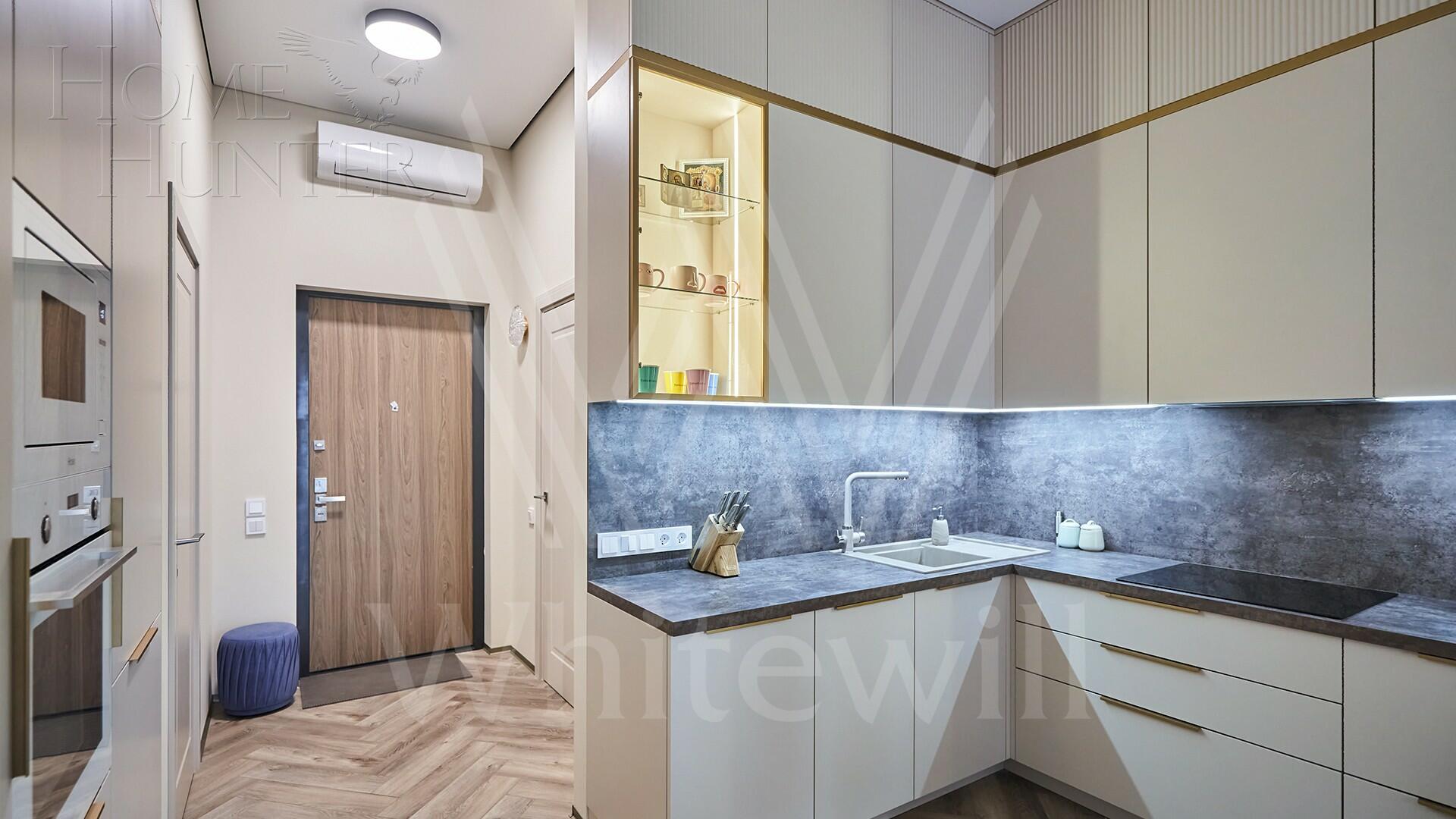 1-КОМН. КВАРТИРА С ОТДЕЛКОЙ 47.7 М² НА 22 ЭТАЖЕ