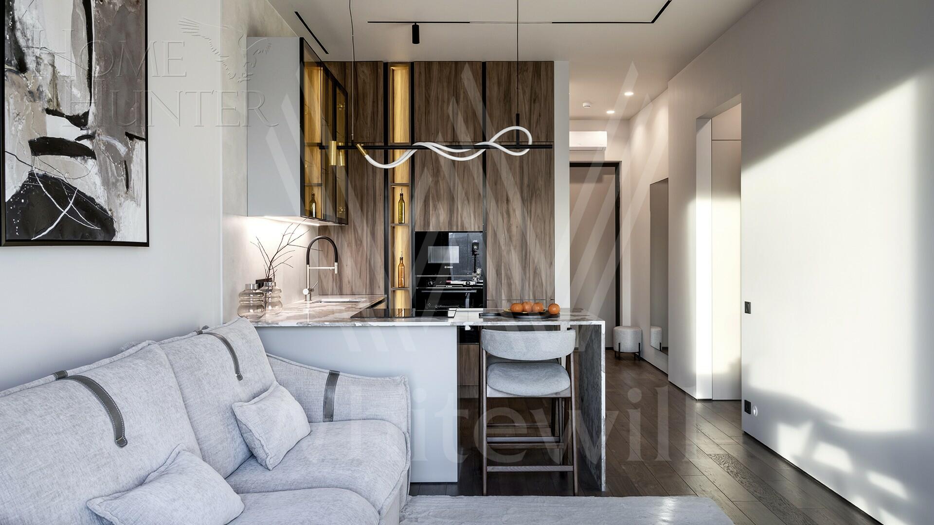 1-КОМН. КВАРТИРА С ОТДЕЛКОЙ 51 М² НА 10 ЭТАЖЕ