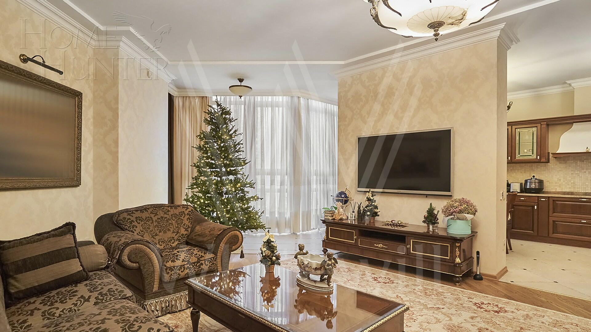 4-КОМН. КВАРТИРА С ОТДЕЛКОЙ 150 М² НА 3 ЭТАЖЕ