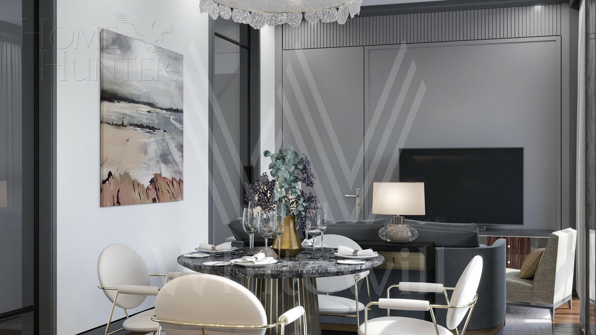 4-КОМН. КВАРТИРА С ОТДЕЛКОЙ 141.2 М² НА 39 ЭТАЖЕ