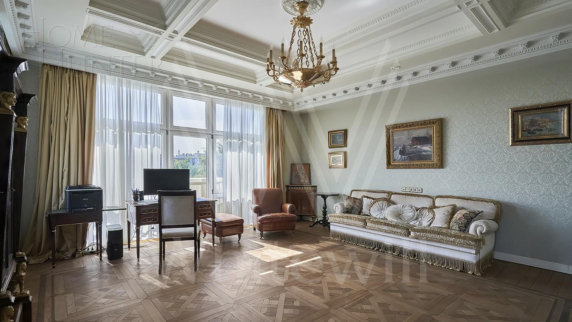 2-УРОВНЕВЫЙ ПЕНТХАУС С ОТДЕЛКОЙ 584 М² НА 5 ЭТАЖЕ