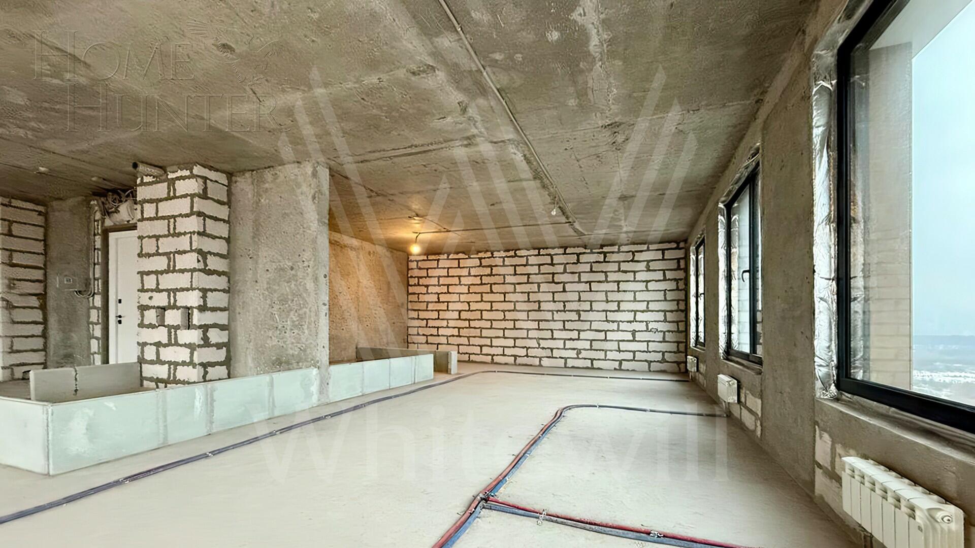 4-КОМН. КВАРТИРА БЕЗ ОТДЕЛКИ 131 М² НА 18 ЭТАЖЕ