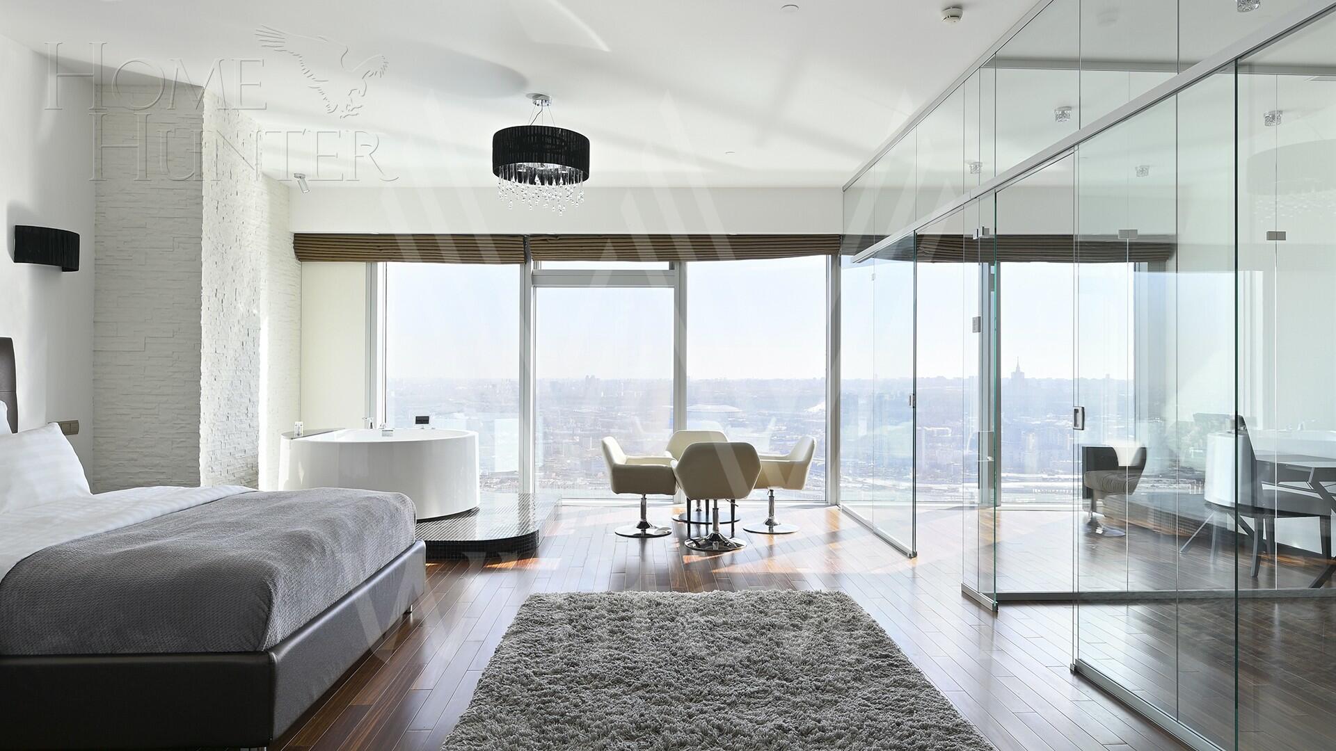 2-КОМН. АПАРТАМЕНТЫ С ОТДЕЛКОЙ 110 М² НА 48 ЭТАЖЕ