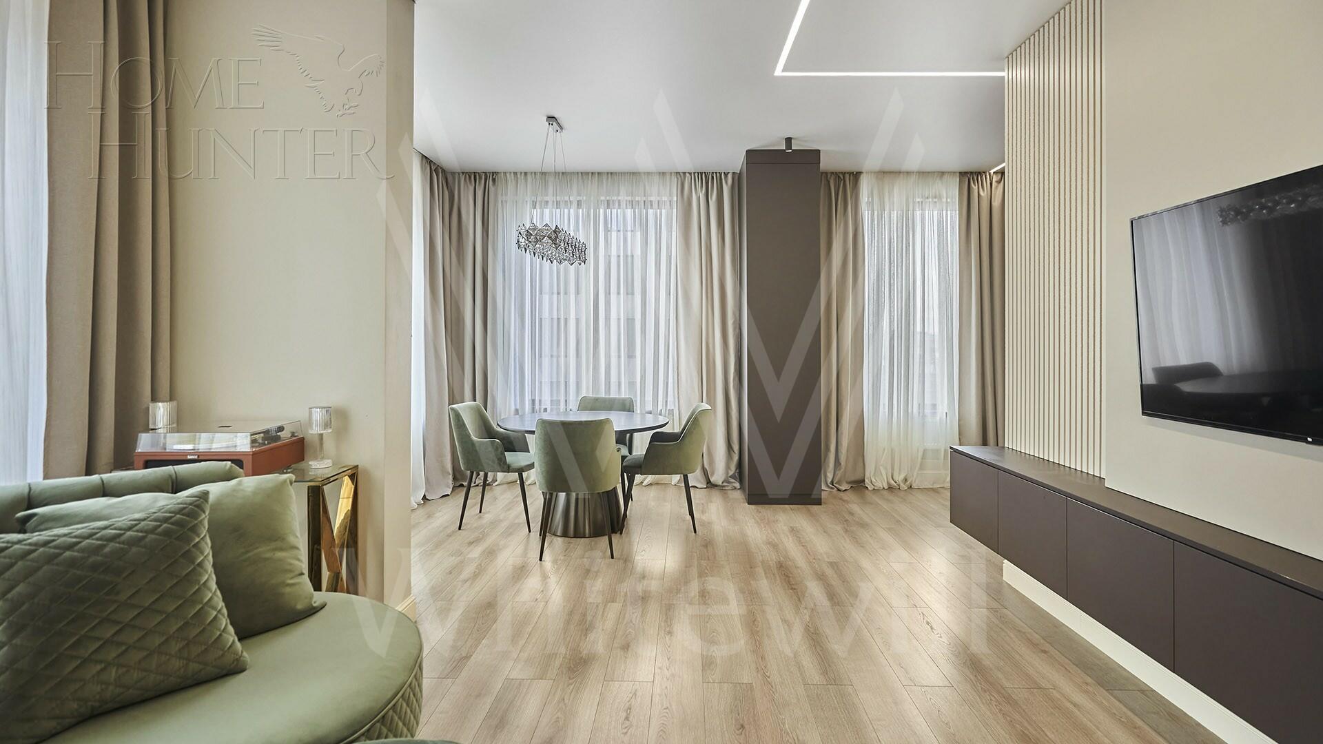 1-КОМН. КВАРТИРА С ОТДЕЛКОЙ 57.9 М² НА 4 ЭТАЖЕ