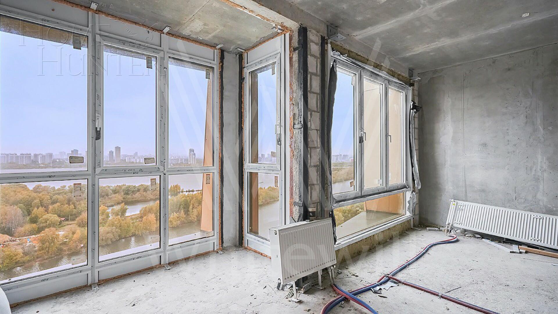 6-КОМН. КВАРТИРА БЕЗ ОТДЕЛКИ 200 М² НА 20 ЭТАЖЕ