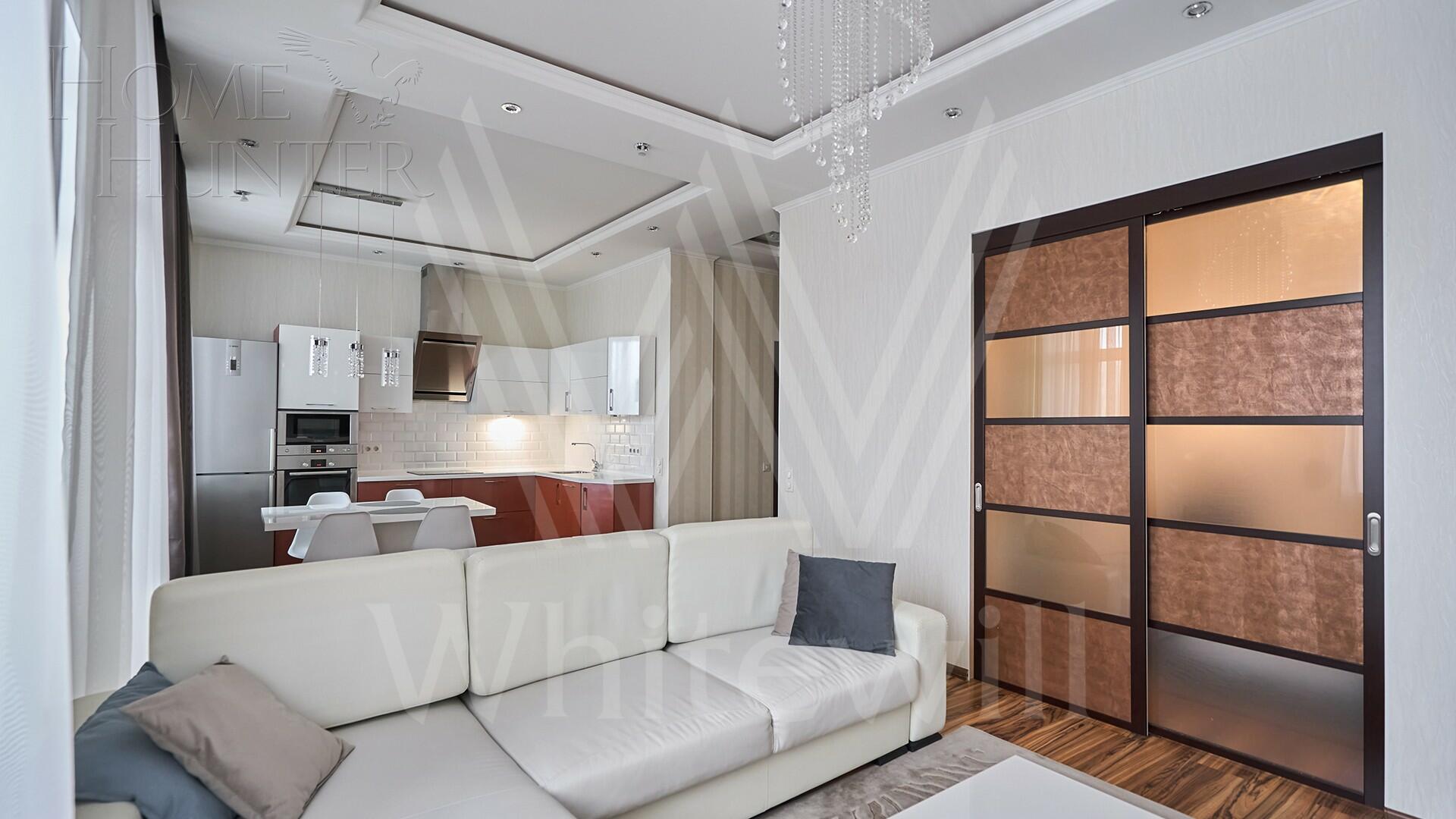 2-КОМН. КВАРТИРА С ОТДЕЛКОЙ 56 М² НА 15 ЭТАЖЕ