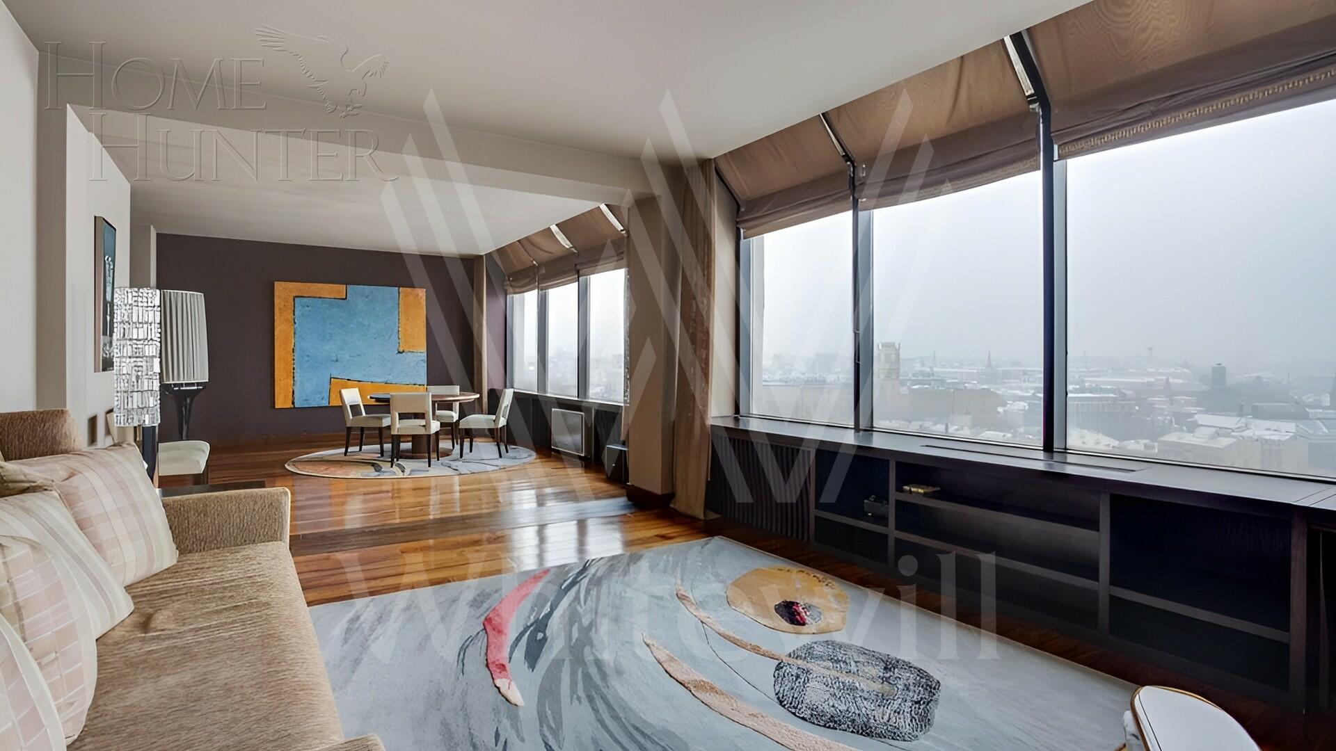 4-КОМН. КВАРТИРА С ОТДЕЛКОЙ 157 М² НА 17 ЭТАЖЕ