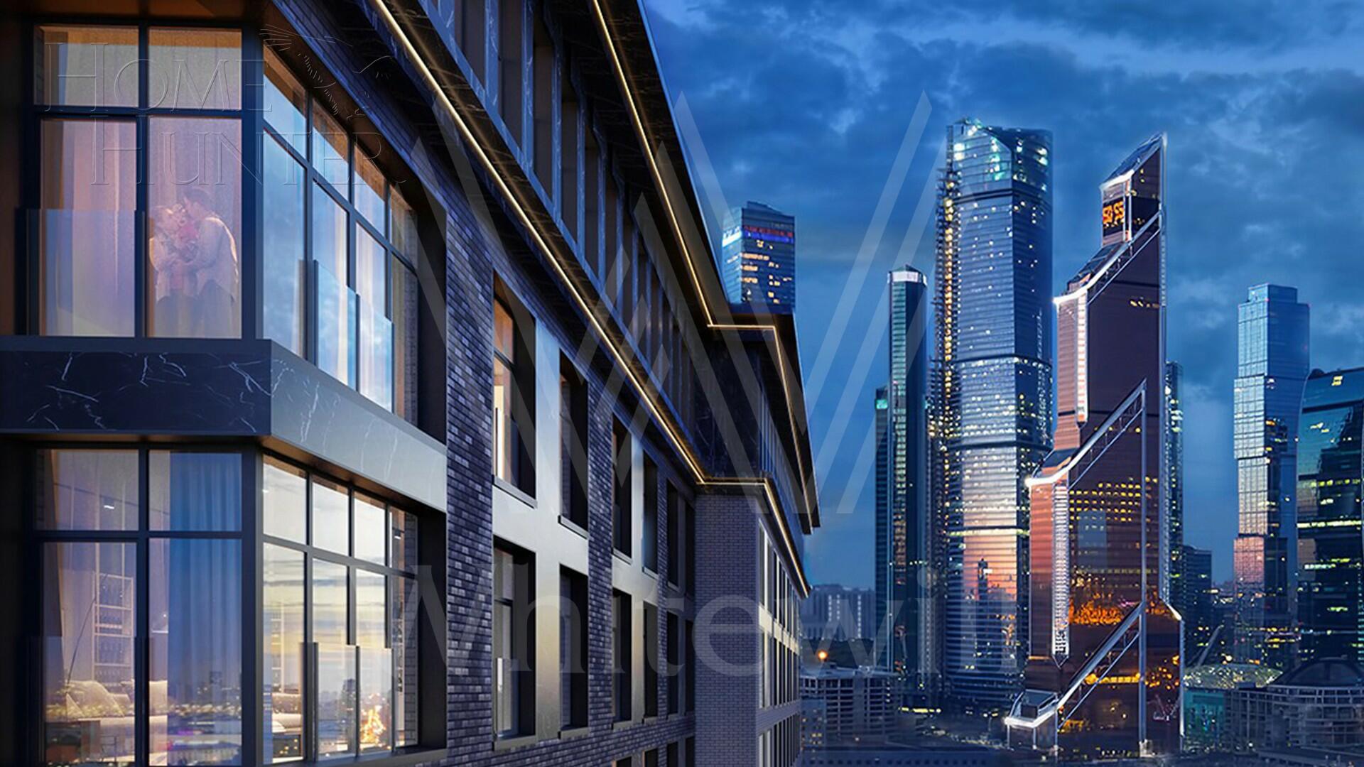 3-КОМН. АПАРТАМЕНТЫ БЕЗ ОТДЕЛКИ 58 М² НА 5 ЭТАЖЕ