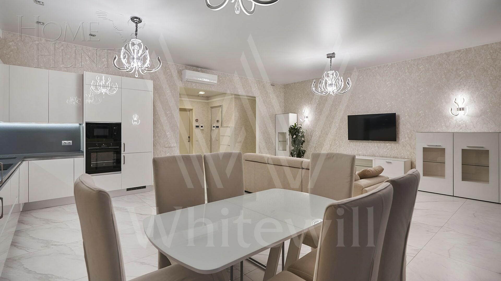 3-КОМН. КВАРТИРА С ОТДЕЛКОЙ 140.1 М² НА 26 ЭТАЖЕ