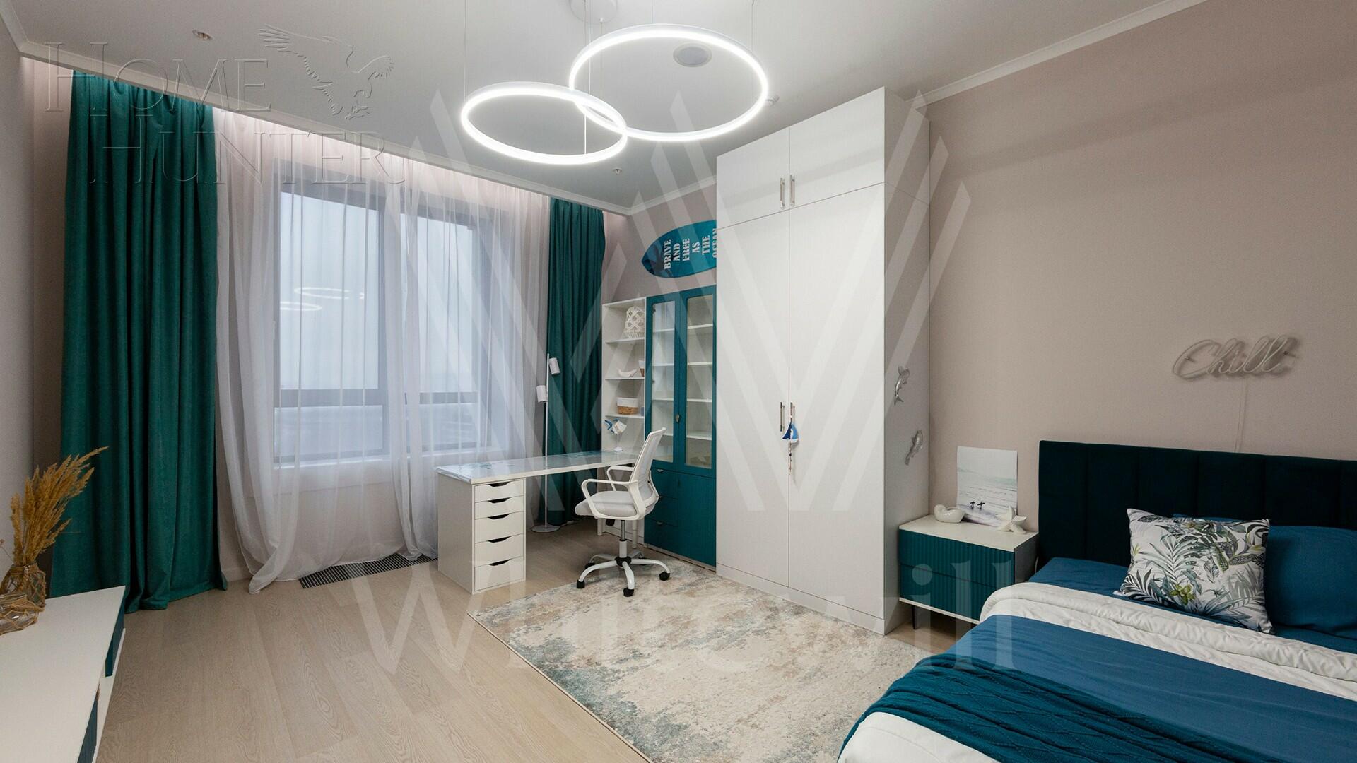 4-КОМН. АПАРТАМЕНТЫ С ОТДЕЛКОЙ 124 М² НА 21 ЭТАЖЕ