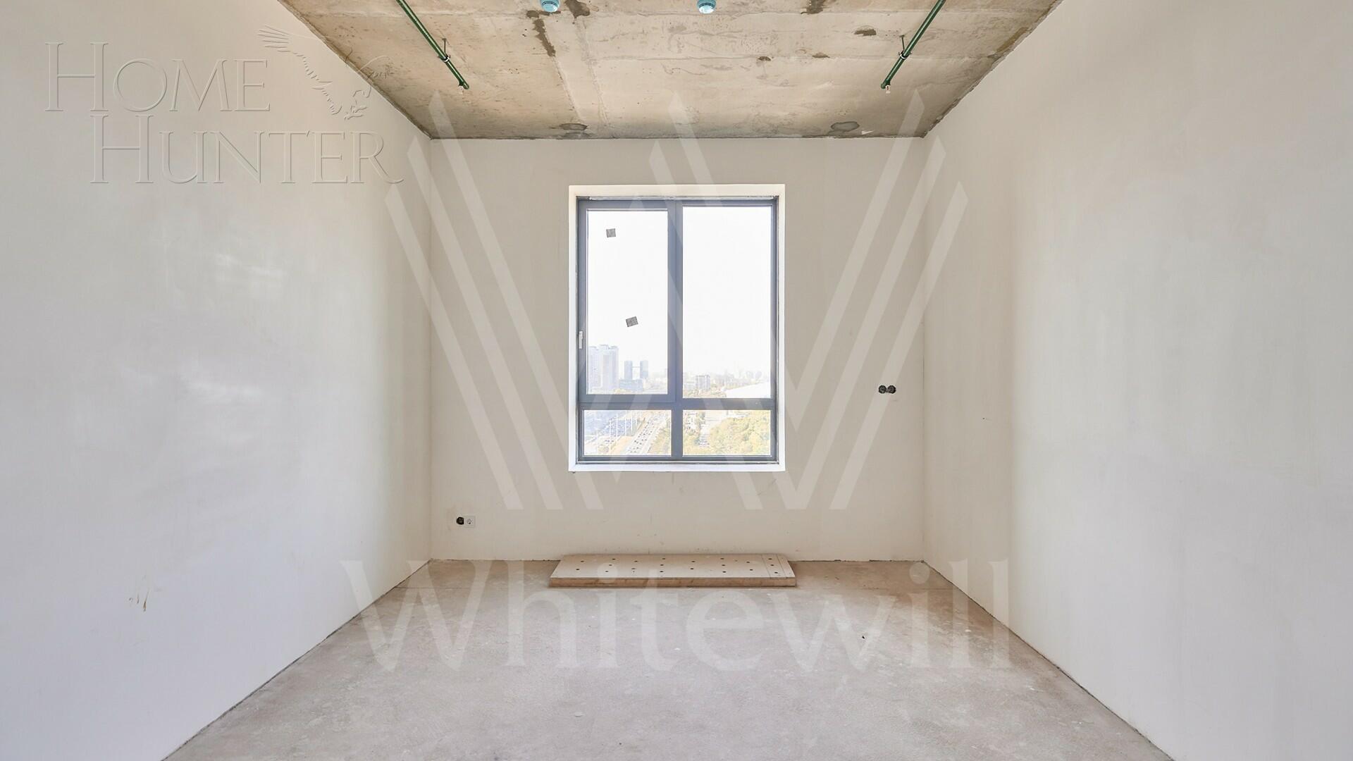 4-КОМН. АПАРТАМЕНТЫ БЕЗ ОТДЕЛКИ 122.6 М² НА 20 ЭТАЖЕ