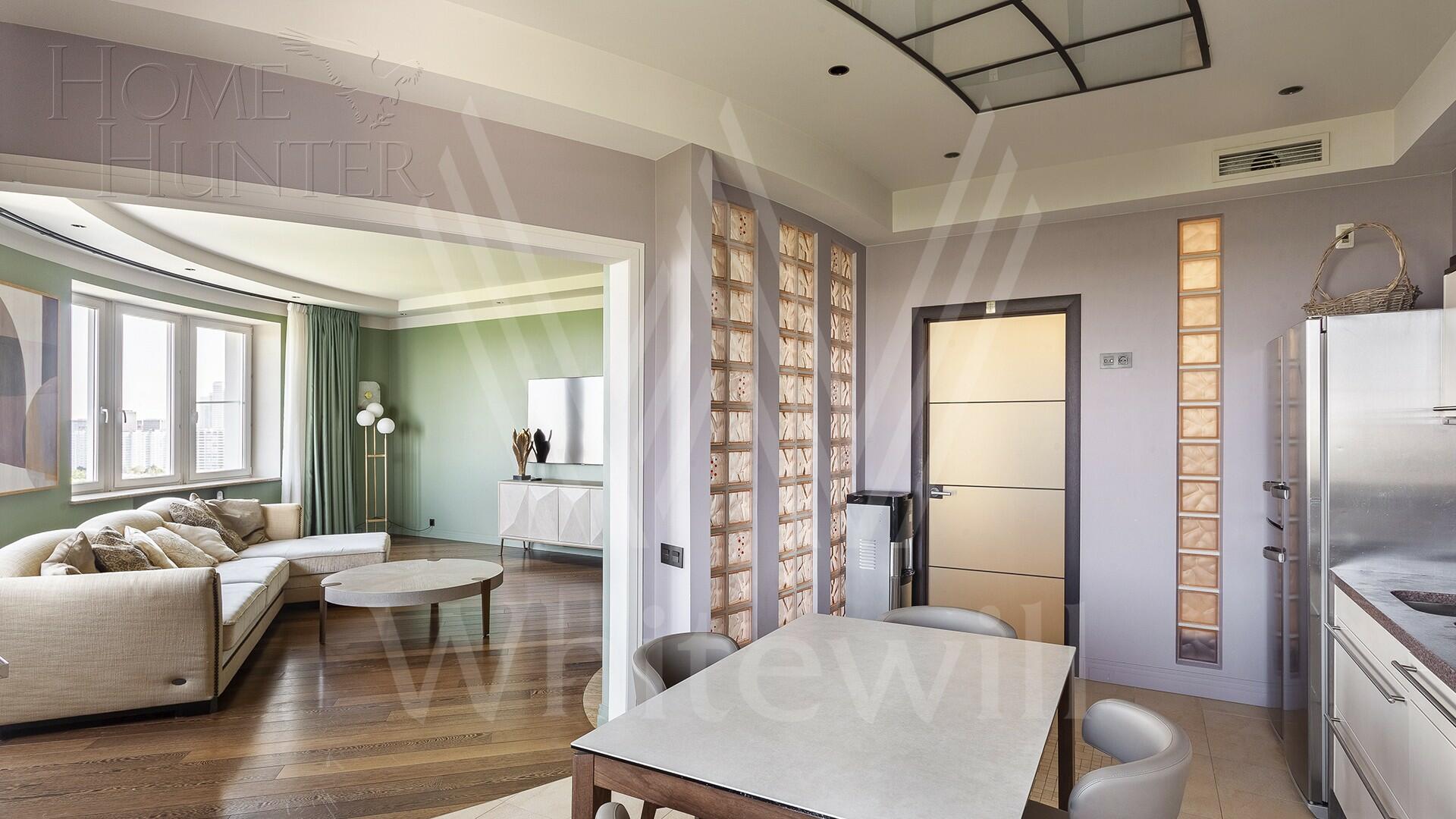 3-КОМН. КВАРТИРА С ОТДЕЛКОЙ 115 М² НА 19 ЭТАЖЕ