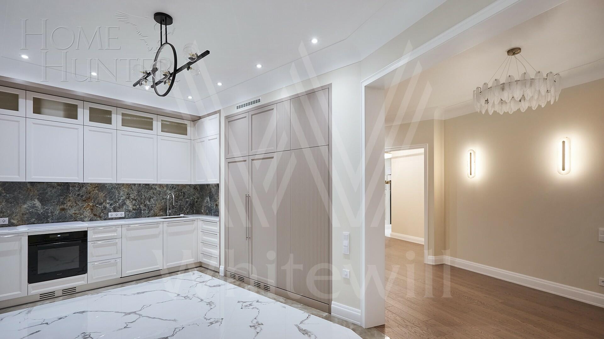 4-КОМН. КВАРТИРА С ОТДЕЛКОЙ 137 М² НА 8 ЭТАЖЕ