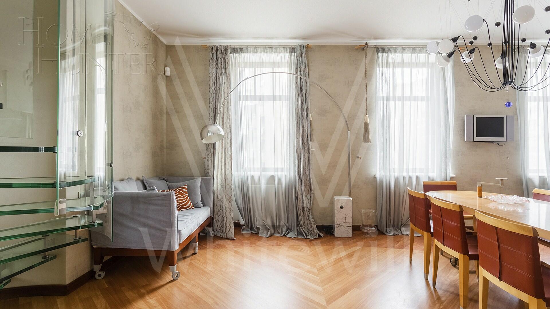 2-УРОВНЕВАЯ КВАРТИРА С ОТДЕЛКОЙ 246 М² НА 4 ЭТАЖЕ