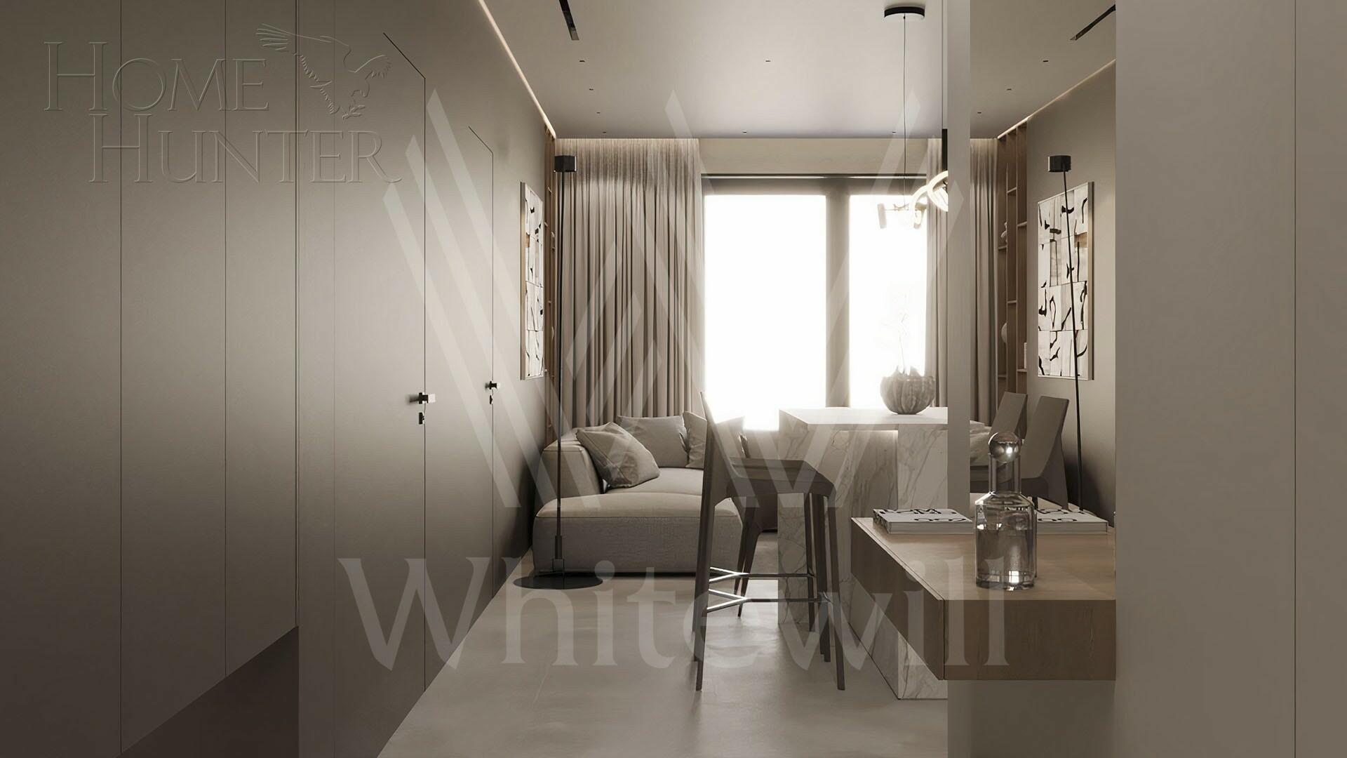 2-КОМН. АПАРТАМЕНТЫ С ОТДЕЛКОЙ 74 М² НА 4 ЭТАЖЕ