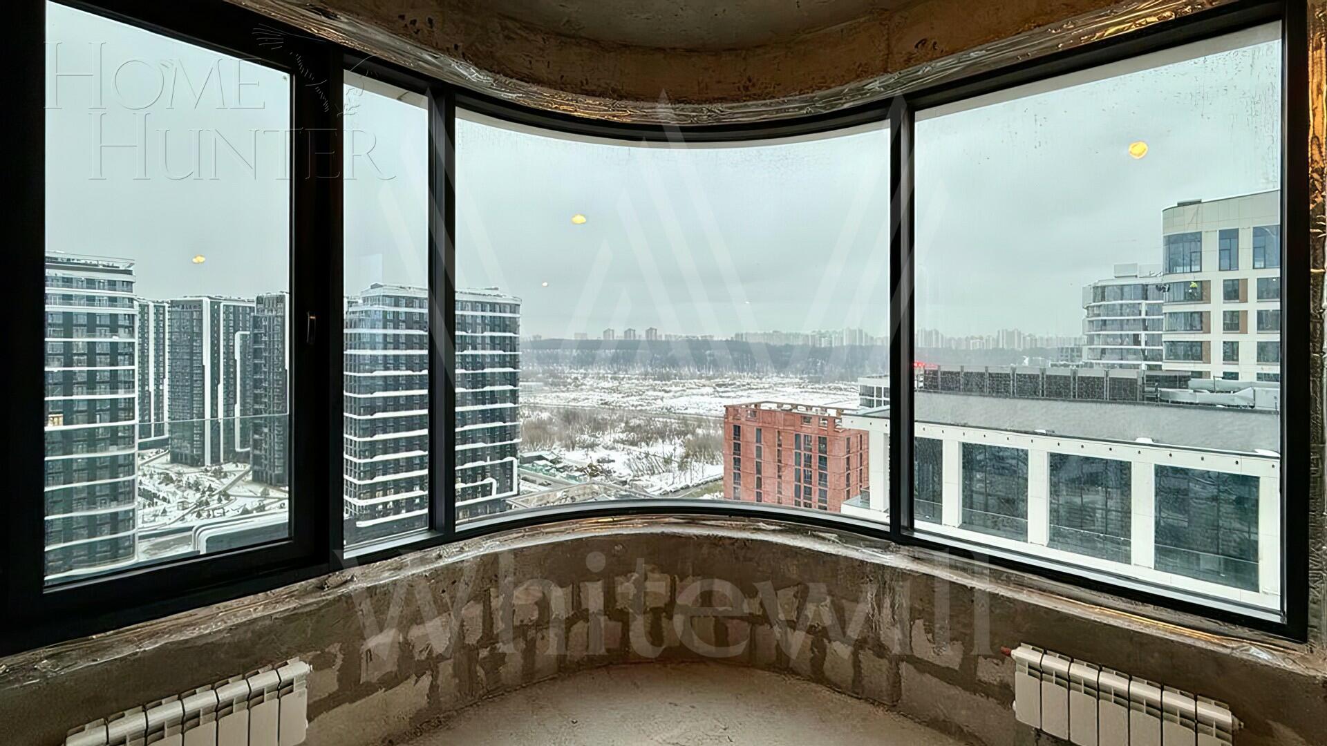 4-КОМН. КВАРТИРА БЕЗ ОТДЕЛКИ 131 М² НА 18 ЭТАЖЕ