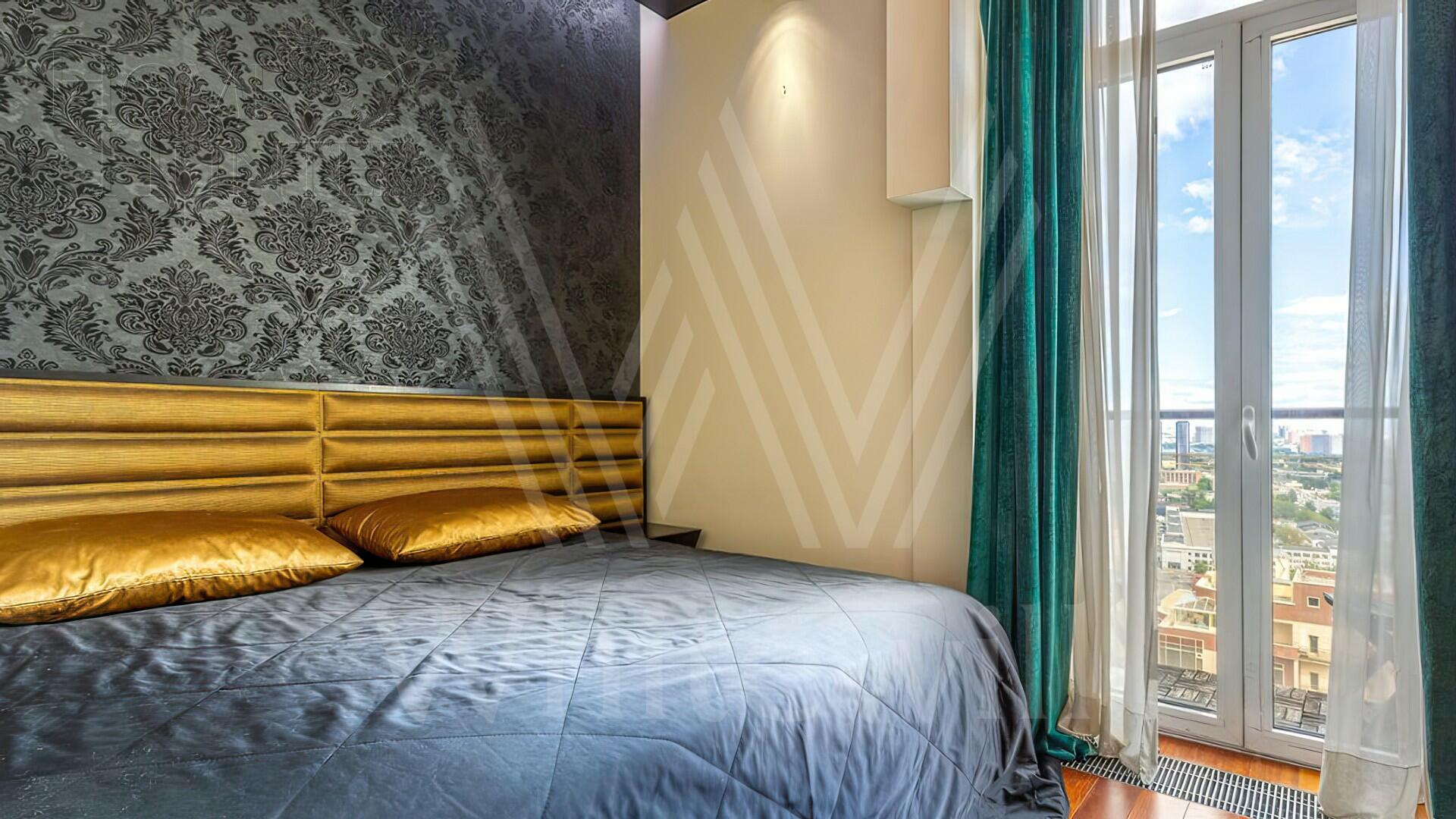 2-КОМН. КВАРТИРА С ОТДЕЛКОЙ 70 М² НА 27 ЭТАЖЕ