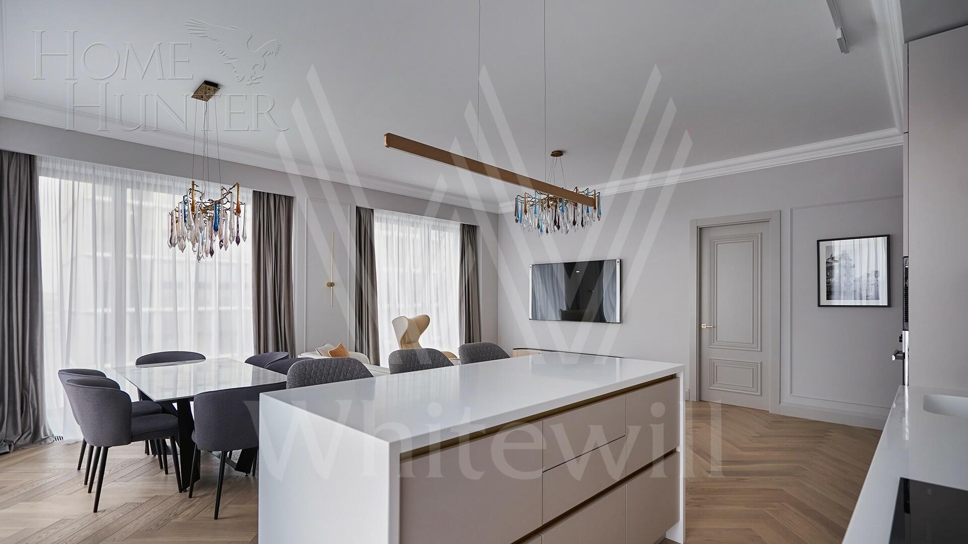 4-КОМН. КВАРТИРА С ОТДЕЛКОЙ 132 М² НА 22 ЭТАЖЕ