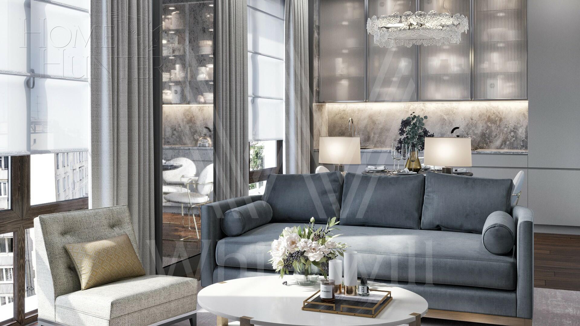 4-КОМН. КВАРТИРА С ОТДЕЛКОЙ 141.2 М² НА 39 ЭТАЖЕ