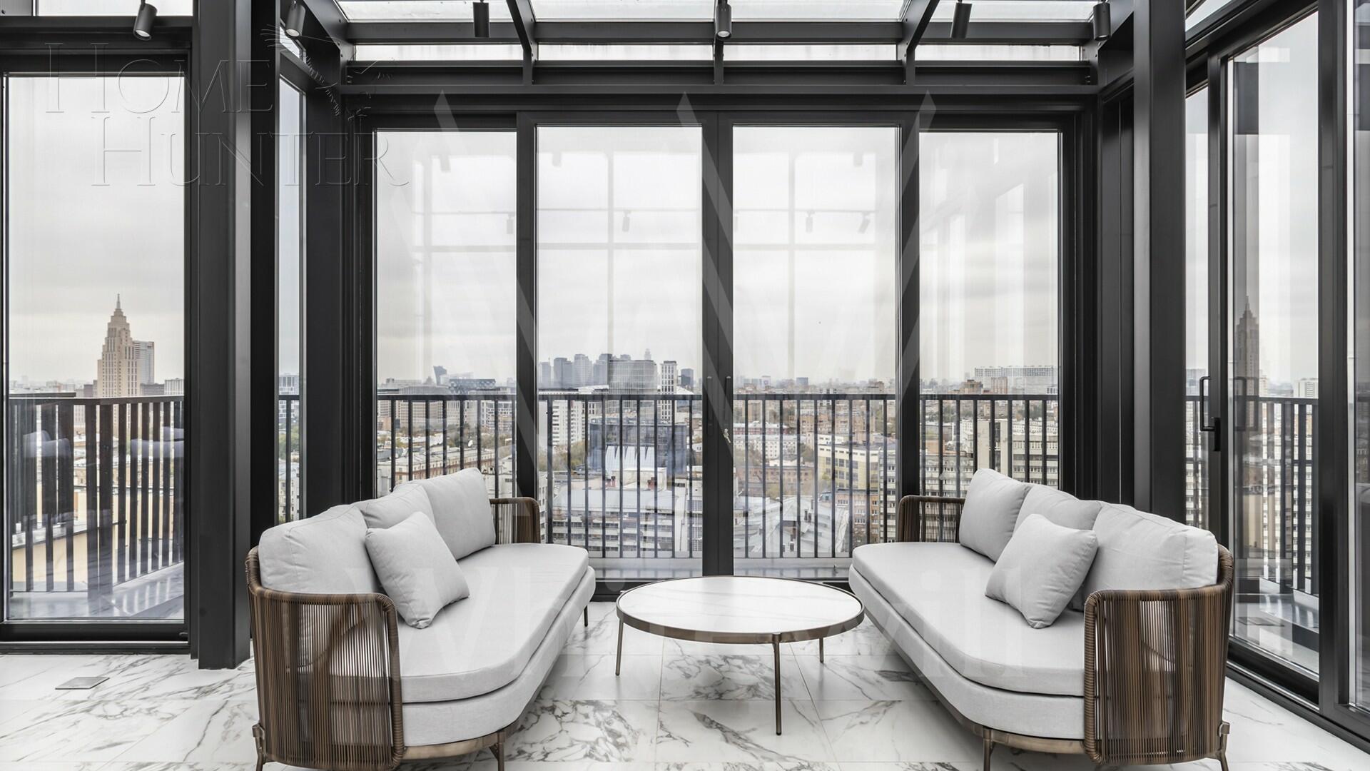 6-КОМН. ПЕНТХАУС С ОТДЕЛКОЙ 400 М² НА 20 ЭТАЖЕ