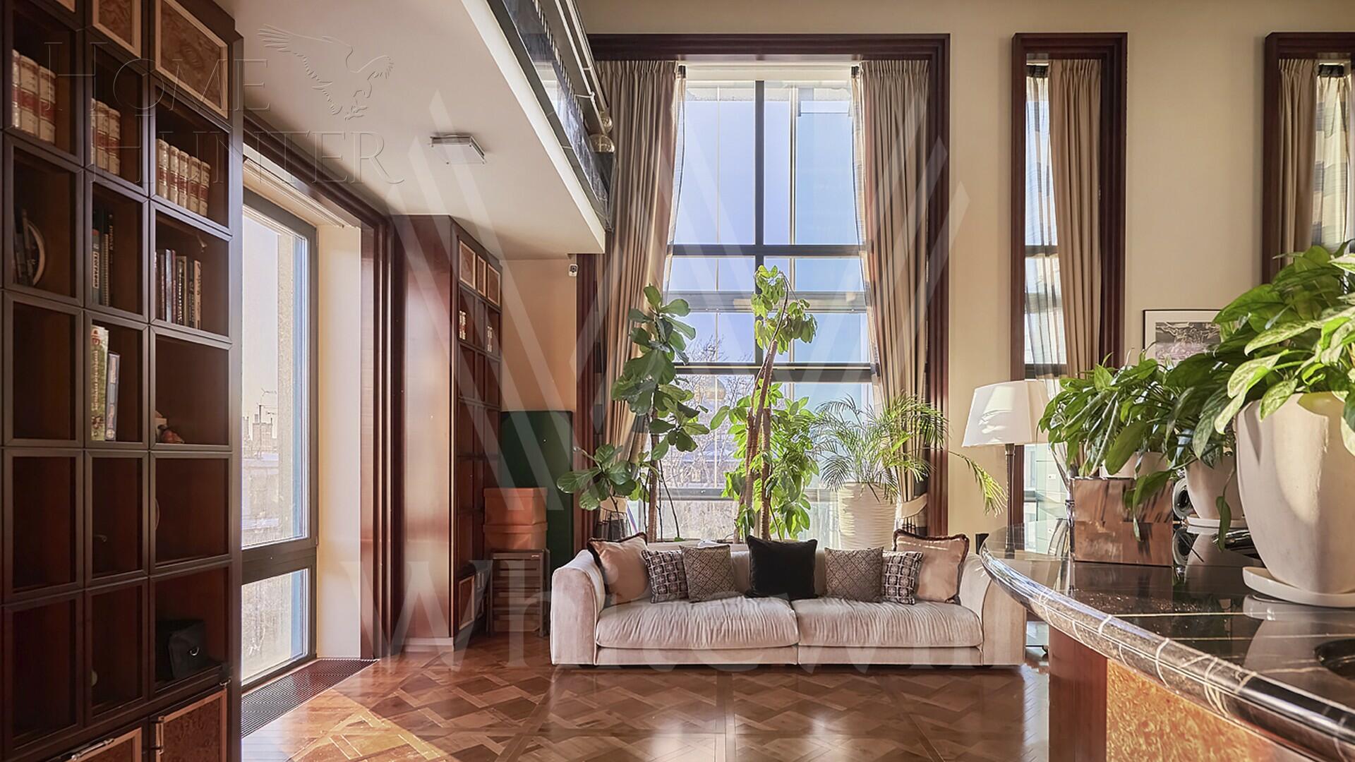 2-УРОВНЕВЫЙ ПЕНТХАУС С ОТДЕЛКОЙ 530 М² НА 6 ЭТАЖЕ