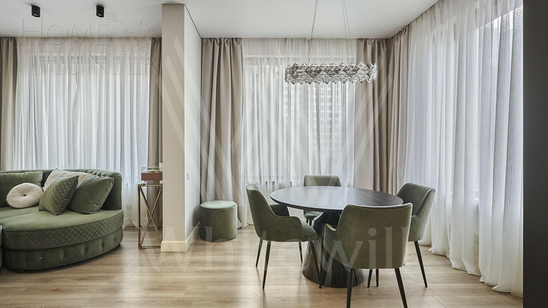 1-КОМН. КВАРТИРА С ОТДЕЛКОЙ 57.9 М² НА 4 ЭТАЖЕ