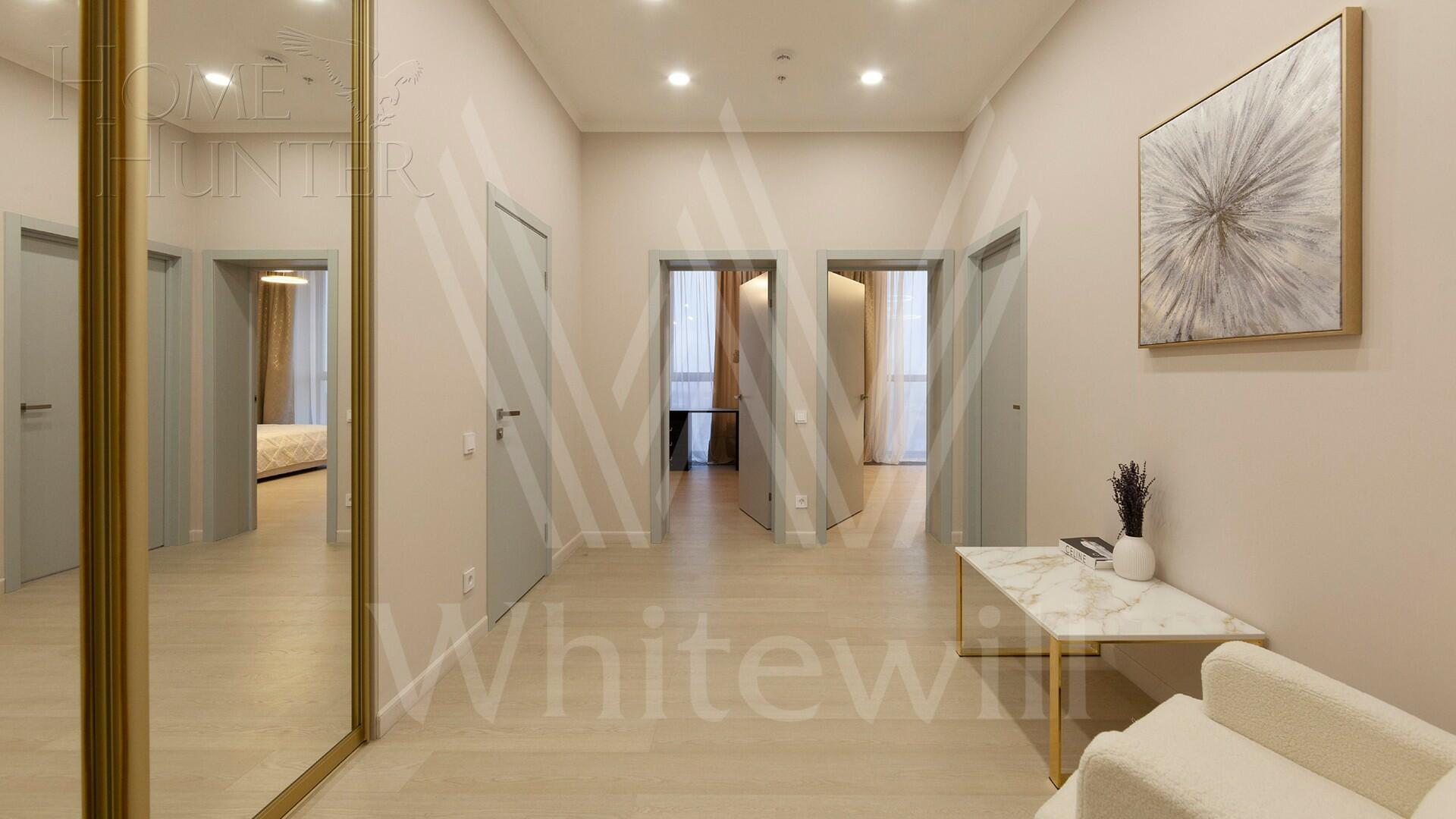 4-КОМН. АПАРТАМЕНТЫ С ОТДЕЛКОЙ 124 М² НА 21 ЭТАЖЕ