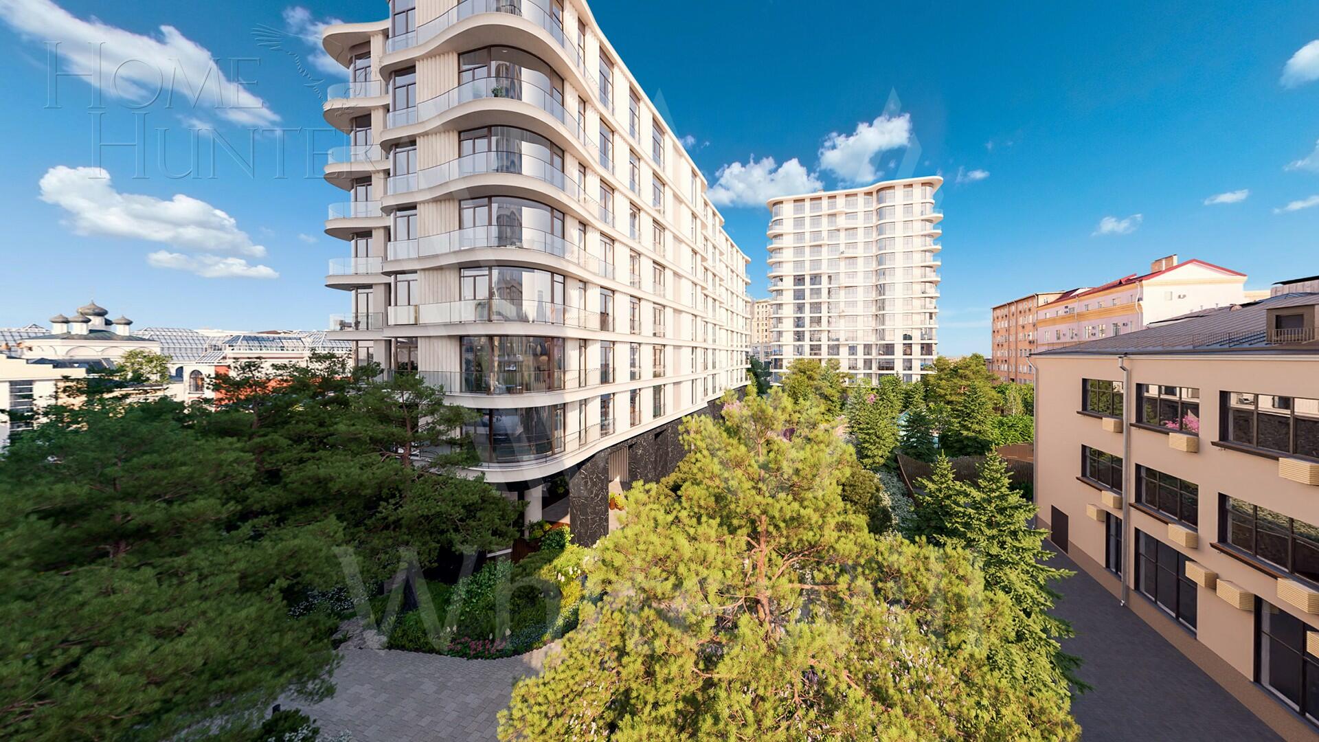 3-КОМН. КВАРТИРА БЕЗ ОТДЕЛКИ 124.7 М² НА 3 ЭТАЖЕ