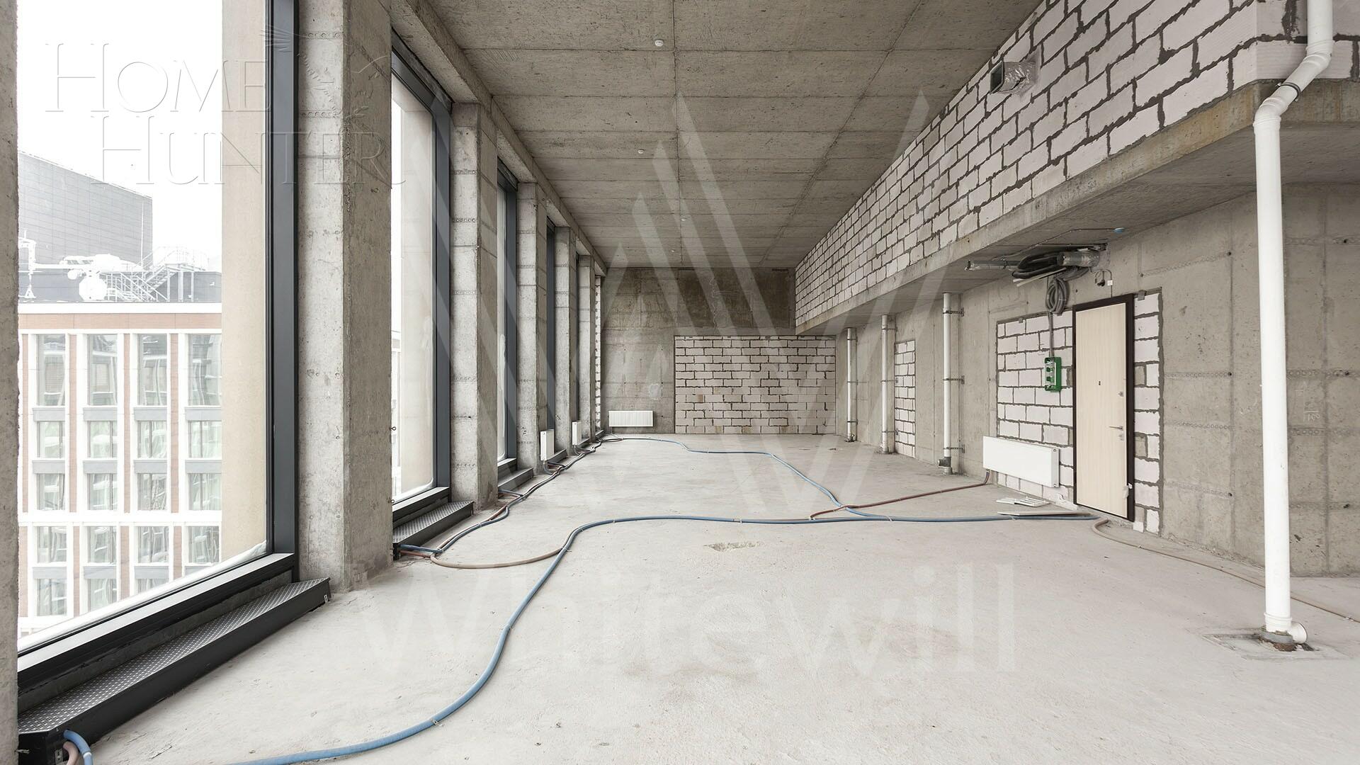 5-КОМН. ПЕНТХАУС БЕЗ ОТДЕЛКИ 187.2 М² НА 37 ЭТАЖЕ