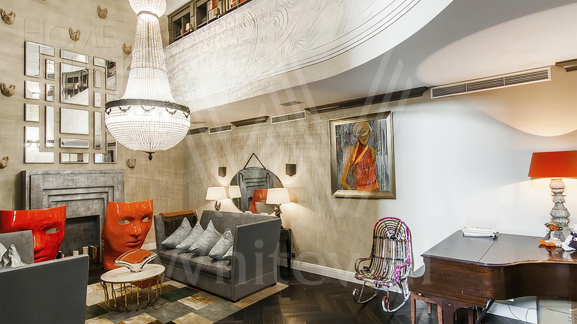 3-УРОВНЕВАЯ КВАРТИРА С ОТДЕЛКОЙ 408 М² НА 7 ЭТАЖЕ