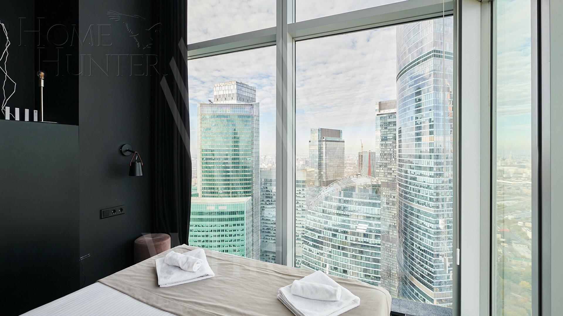 10-КОМН. АПАРТАМЕНТЫ С ОТДЕЛКОЙ 233.7 М² НА 67 ЭТАЖЕ