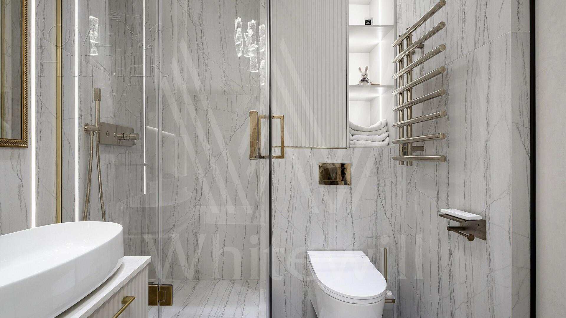 4-КОМН. КВАРТИРА С ОТДЕЛКОЙ 107.1 М² НА 3 ЭТАЖЕ